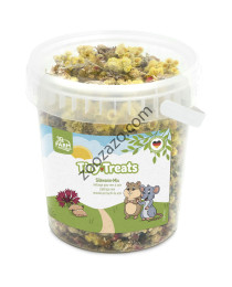 Лакомства с копринени буби за малки гризачи, 100 гр. - JR FARM Tiny Treats Silkworm-Mix 